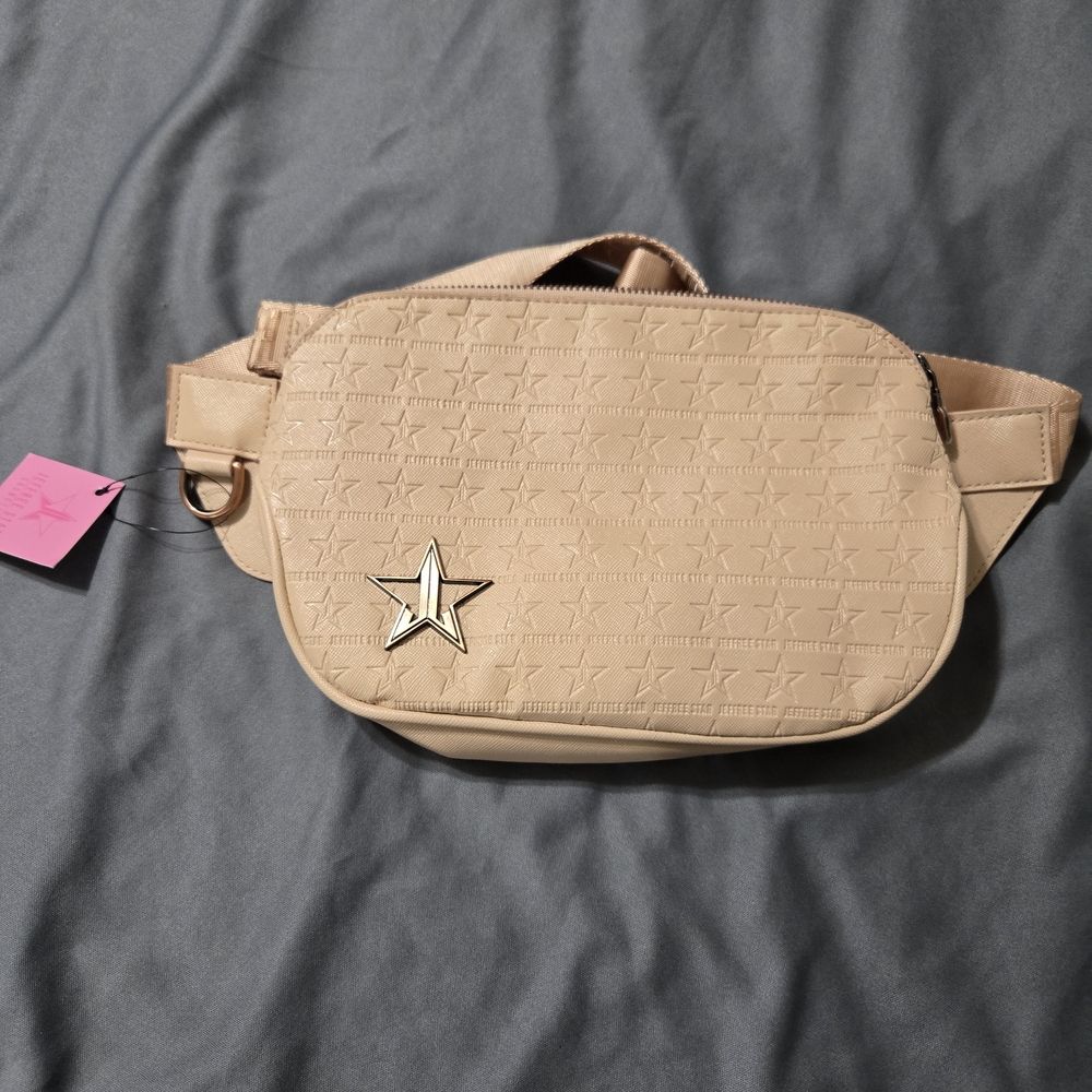 Jeffree Star Fanny Pack Bag Nude/blush Cross Body Bag New Belt Bag Buckle Clasp